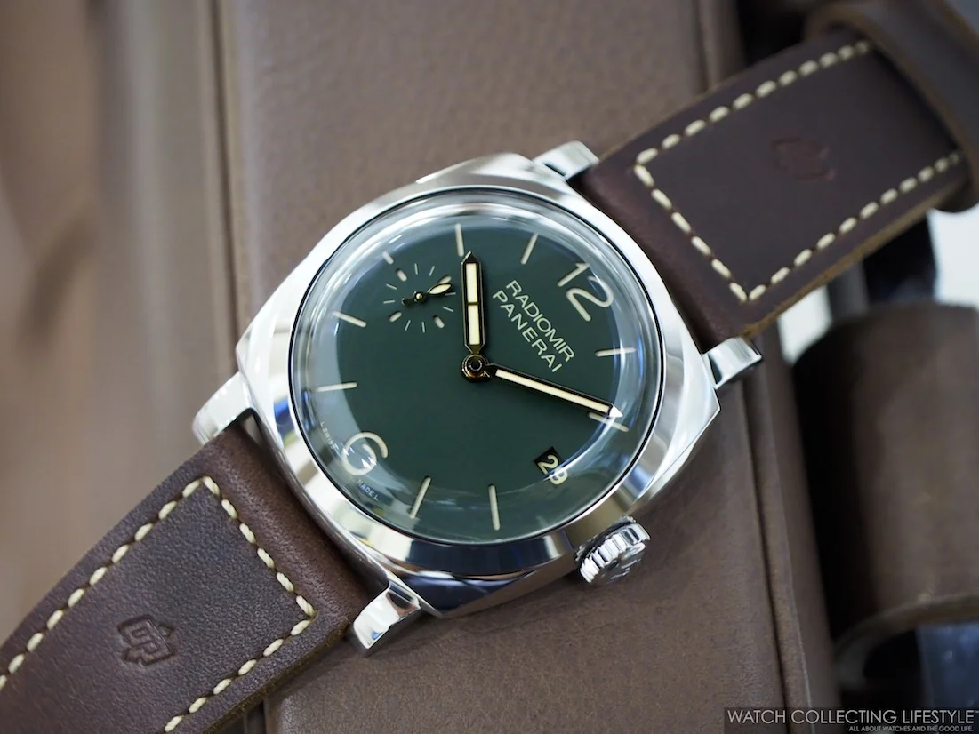 Insider Panerai Radiomir 1940 3 Days Green Dial PAM 736. One of the Best 47 mm Radiomirs Ever Released. WATCH COLLECTING LIFESTYLE